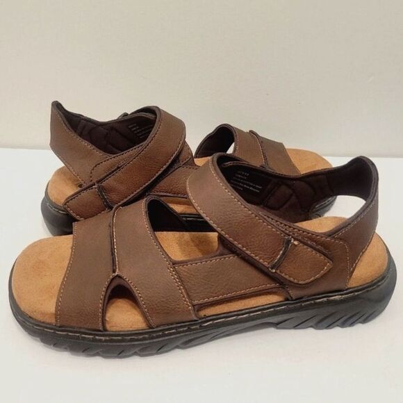 Dr. Scholls Complex Faux Leather Strappy Fisherman Outdoors Hiking Sandal Size 9 - Picture 9 of 9